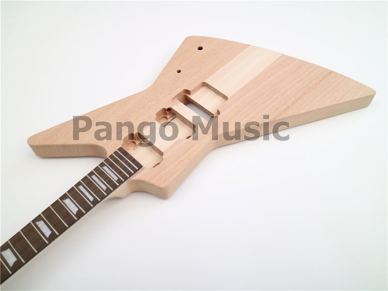 Explorer Style Neck-through Design DIY Electric Guitar Kit (PEX-632)