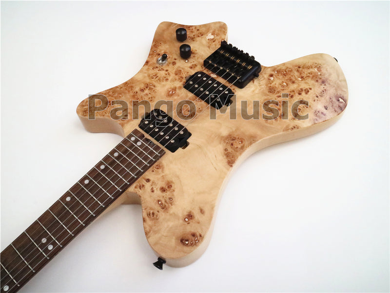 Ash Body/ Roasted Maple Neck Headless Electric Guitar (PZM-317S)