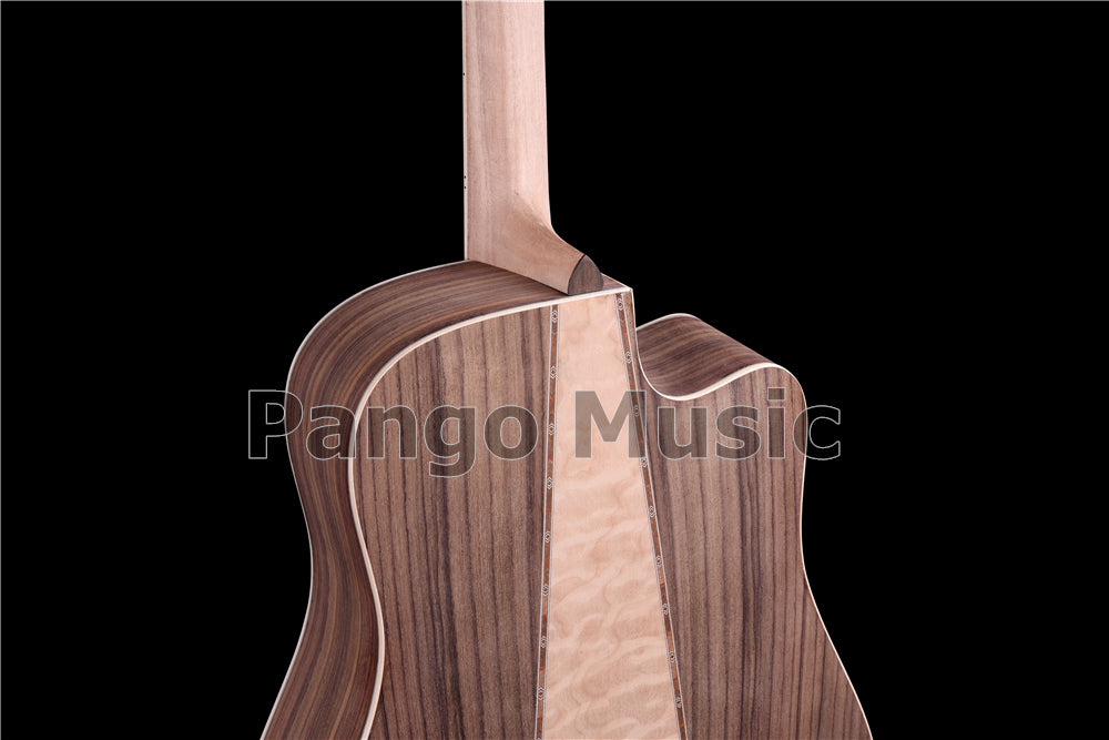 41 Inch Left Hand Solid Spruce Top DIY Acoustic Guitar Kit (PFA-939)