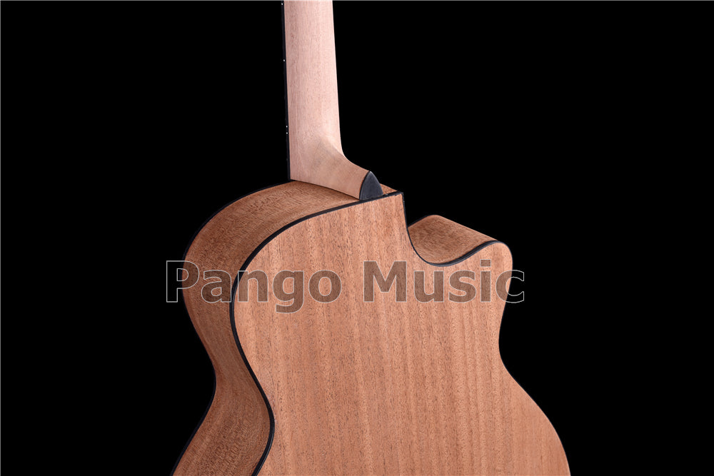 41 Inch Left Hand Solid Spruce Top DIY Acoustic Guitar Kit (PFA-935)