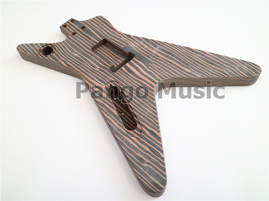 Dean Style All Zebrawood DIY Electric Guitar Kit (PYX-012) — Guitar Kit ...