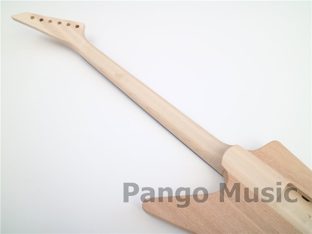 Explorer Style Neck-Through Design DIY Electric Guitar Kit (PEX