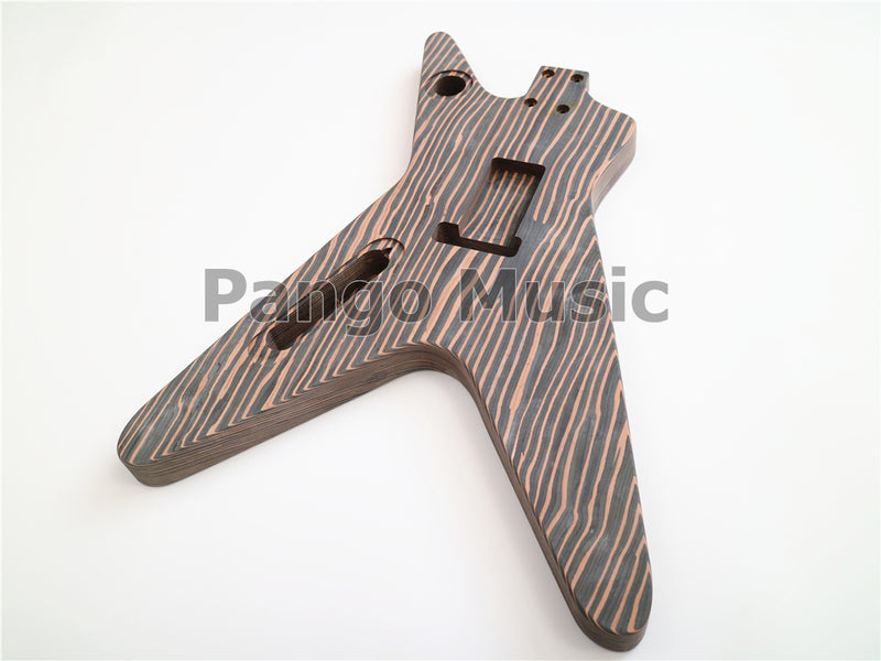 Dean Style All Zebrawood DIY Electric Guitar Kit (PYX-012)