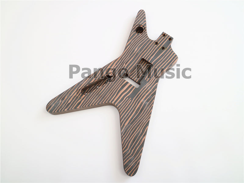 Dean Style All Zebrawood DIY Electric Guitar Kit (PYX-012)