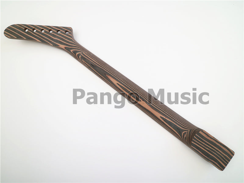 All Zebrawood Explorer Style DIY Electric Guitar Kit (PEX-230)