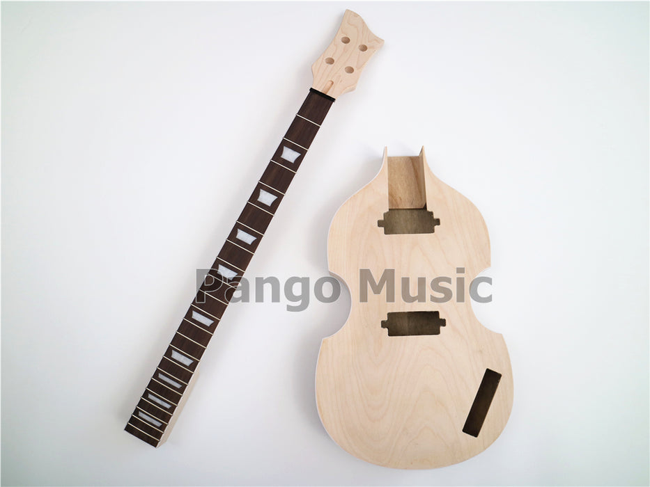 Hollow Body 4 Strings DIY Electric Bass Guitar Kit (PVB-098)