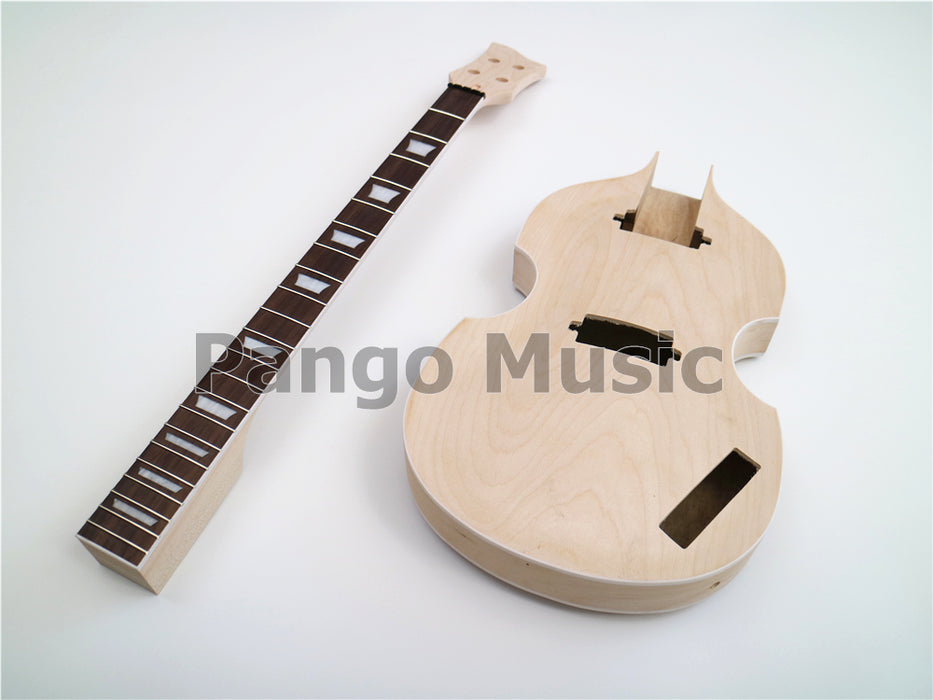 Hollow Body 4 Strings DIY Electric Bass Guitar Kit (PVB-098)