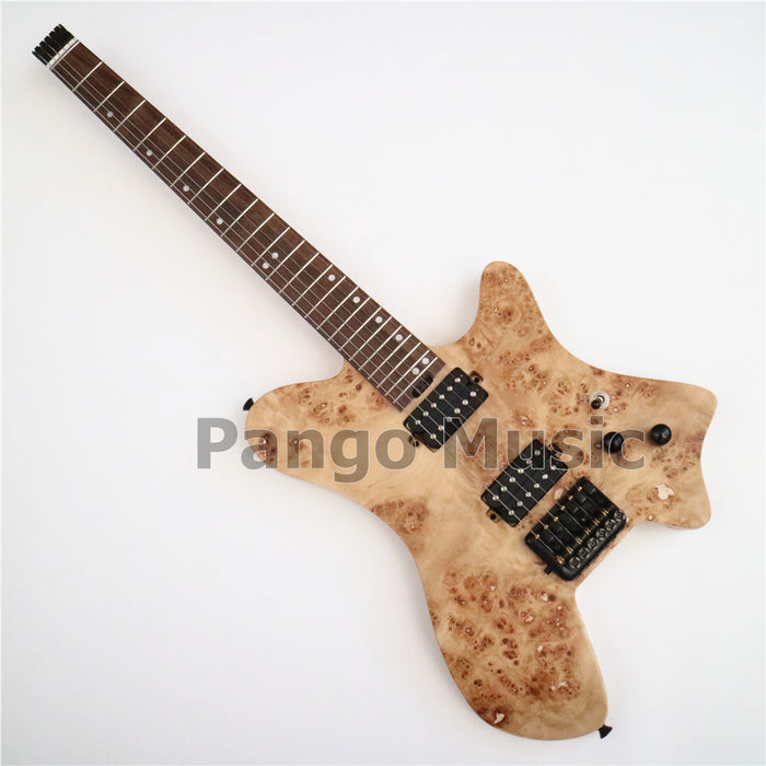 Ash Body/ Roasted Maple Neck Headless Electric Guitar (PZM-317S)