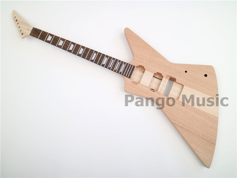 Explorer Style Neck-through Design DIY Electric Guitar Kit (PEX-632)