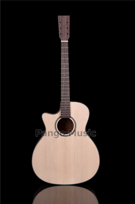 41 Inch Left Hand Solid Spruce Top DIY Acoustic Guitar Kit (PFA-935)