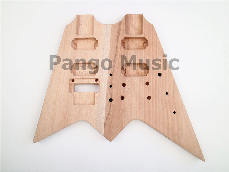 Double Neck Flying V Electric Guitar Kit (PYX-203)