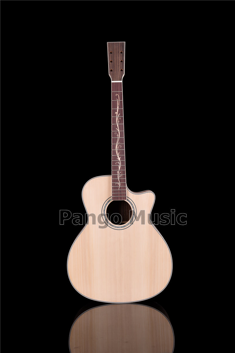41 Inch Solid Spruce Top Right Hand DIY Acoustic Guitar Kit (PFA-968)