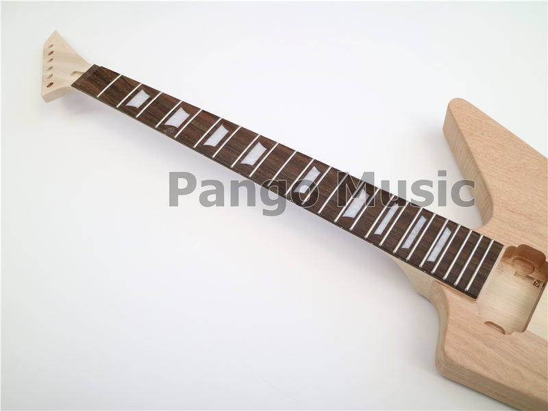 Explorer Style Neck-through Design DIY Electric Guitar Kit (PEX-632)