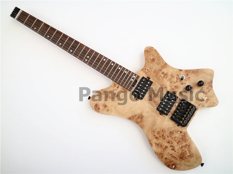 Ash Body/ Roasted Maple Neck Headless Electric Guitar (PZM-317S)