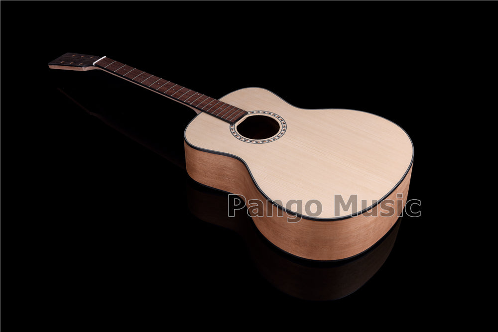 41 Inch Left Hand Solid Spruce Top DIY Acoustic Guitar Kit (PFA-936)