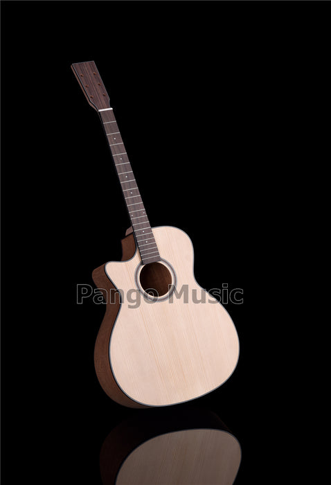 41 Inch Left Hand Solid Spruce Top DIY Acoustic Guitar Kit (PFA-935)