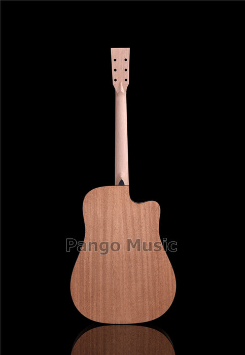 41 Inch Left Hand Solid Spruce Top DIY Acoustic Guitar Kit (PFA-937)