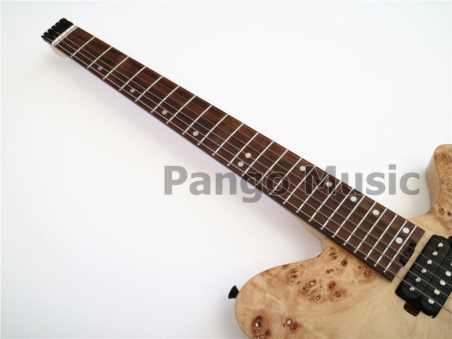 Ash Body/ Roasted Maple Neck Headless Electric Guitar (PZM-317S)