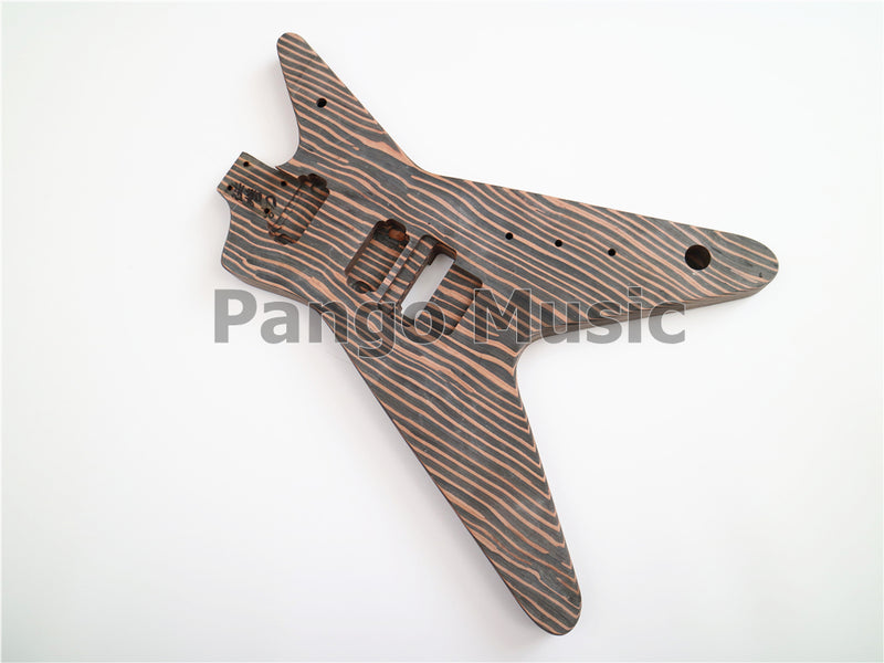 Dean Style All Zebrawood DIY Electric Guitar Kit (PYX-012)
