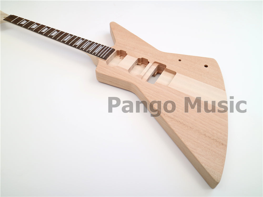 Explorer Style Neck-Through Design DIY Electric Guitar Kit (PEX