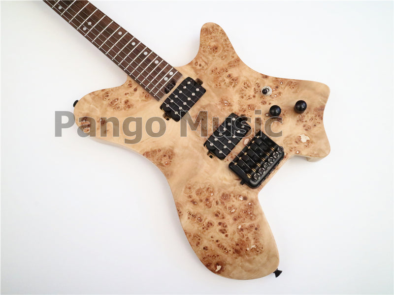 Ash Body/ Roasted Maple Neck Headless Electric Guitar (PZM-317S)