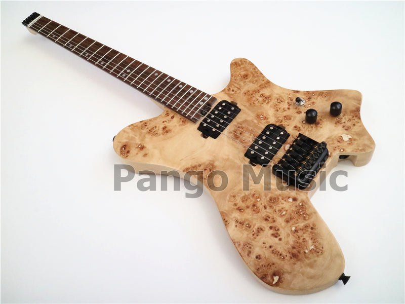 Ash Body/ Roasted Maple Neck Headless Electric Guitar (PZM-317S)