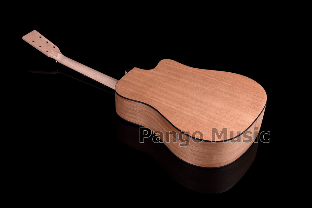 41 Inch Left Hand Solid Spruce Top DIY Acoustic Guitar Kit (PFA-937)