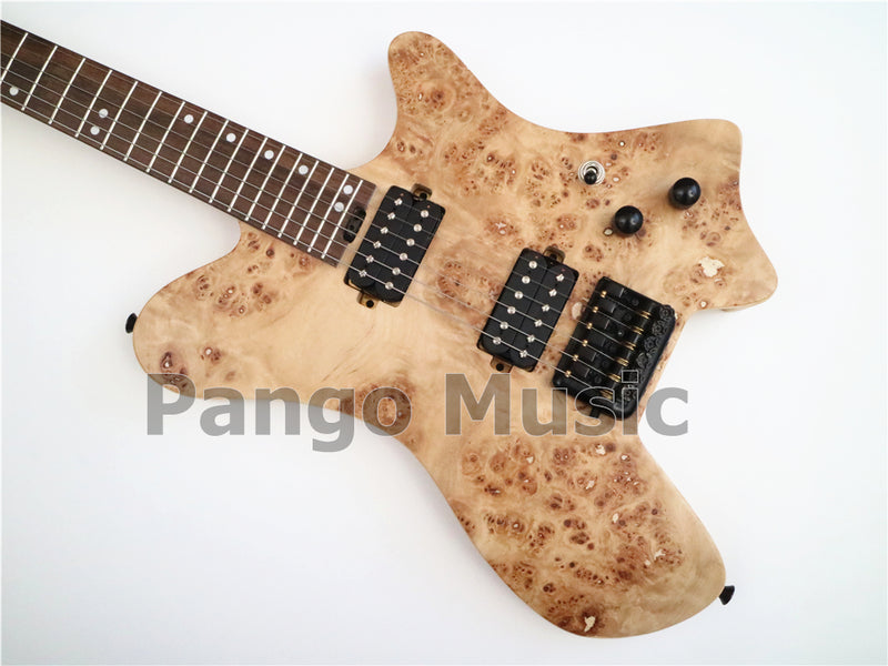 Ash Body/ Roasted Maple Neck Headless Electric Guitar (PZM-317S)