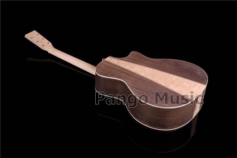 41 Inch Solid Spruce Top Left Hand DIY Acoustic Guitar Kit (PFA-967)