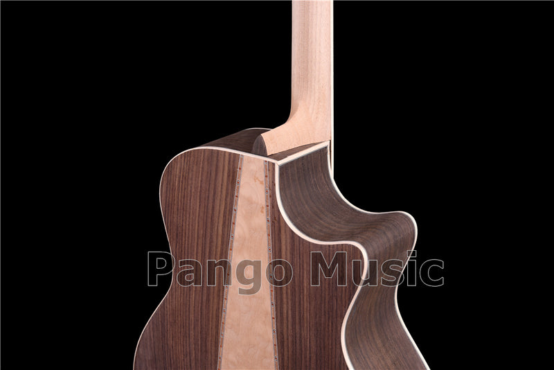 41 Inch Solid Spruce Top Left Hand DIY Acoustic Guitar Kit (PFA-967)