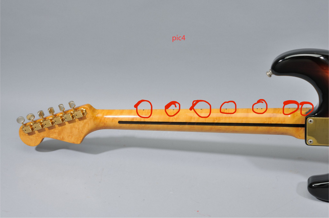 Custom Design Birdeye Wood Electric Guitar Neck (2024-03-12)