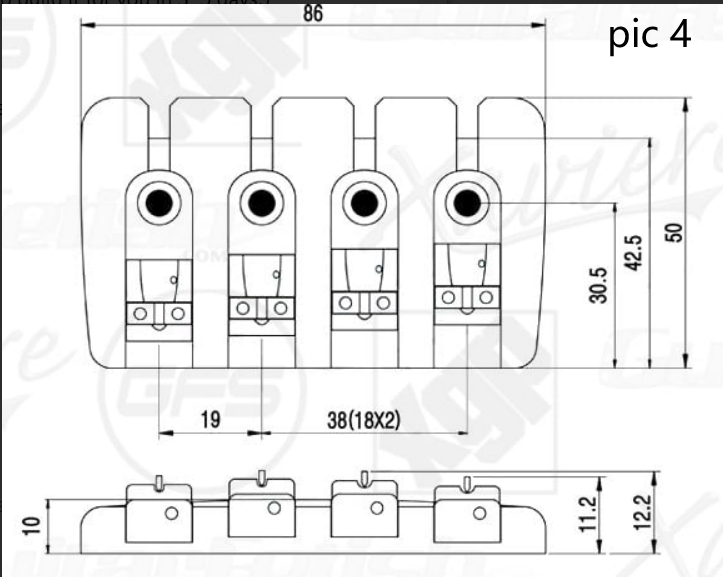 PTM-053 Custom Design Bass Guitar (2024-02-29)