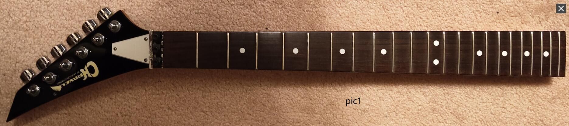 Custom Design Electric Guitar Neck (2024-02-29)