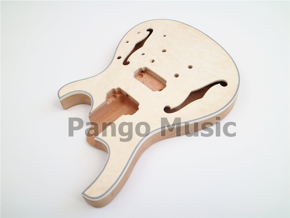 Semi Hollow Body DIY Electric Guitar Kit (PJS-13416)