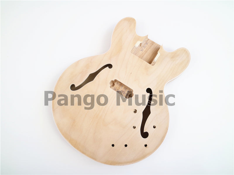 4-String Semi-hollow Body DIY Electric Bass Guitar Kit (PES335-60)