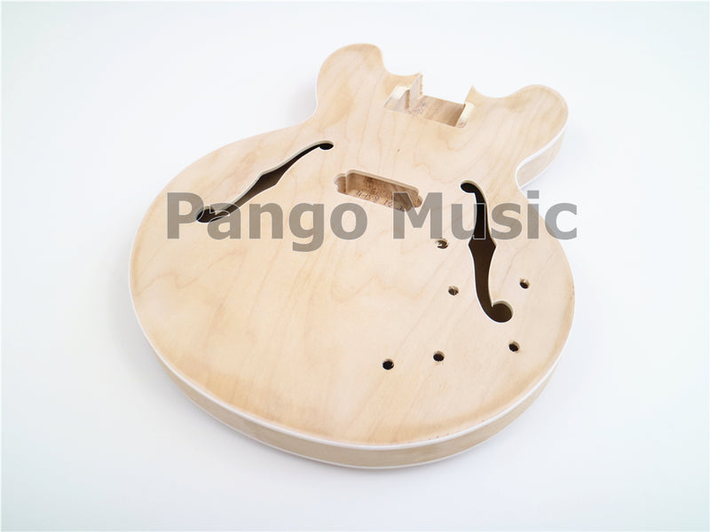 4-String Semi-hollow Body DIY Electric Bass Guitar Kit (PES335-60)