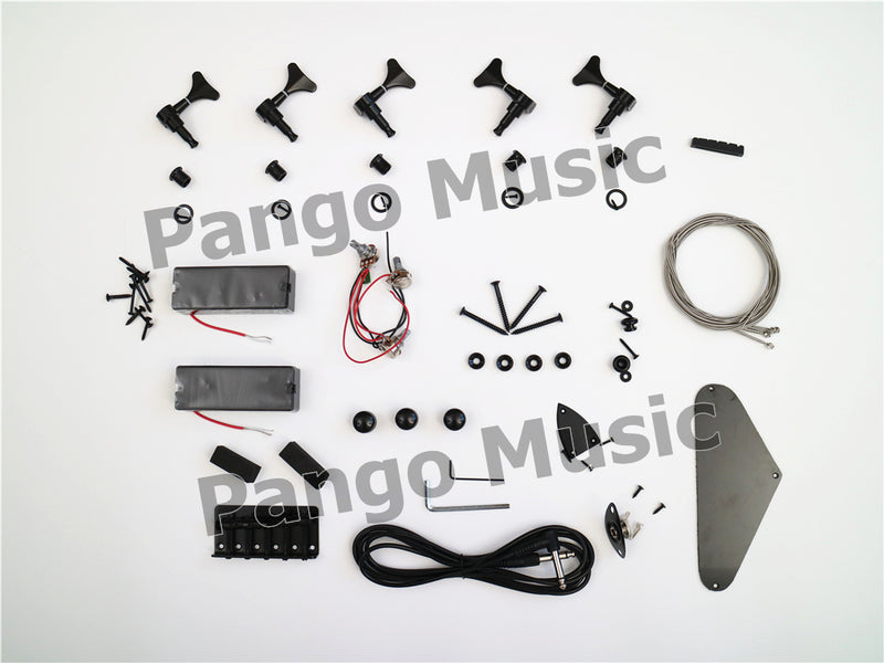5-String DIY Electric Bass Guitar Kit (PTM-138-02)