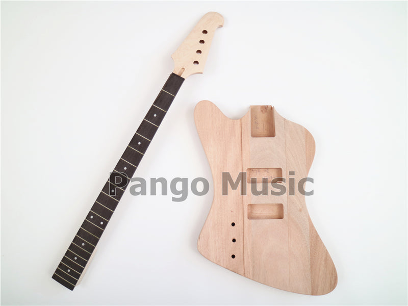 4-String Left-Handed Firebird Style DIY Electric Bass Guitar Kit (PFB-187)