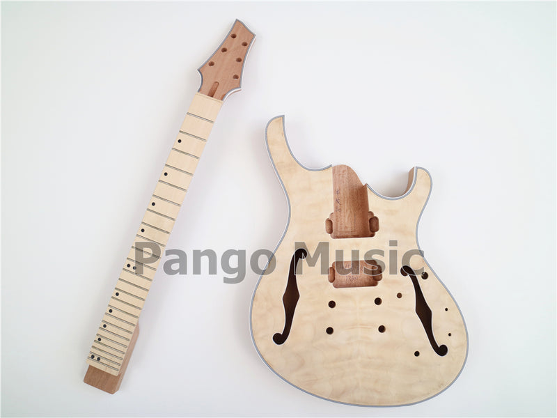 Semi-Hollow Body DIY Electric Guitar Kit (PJS-13100)