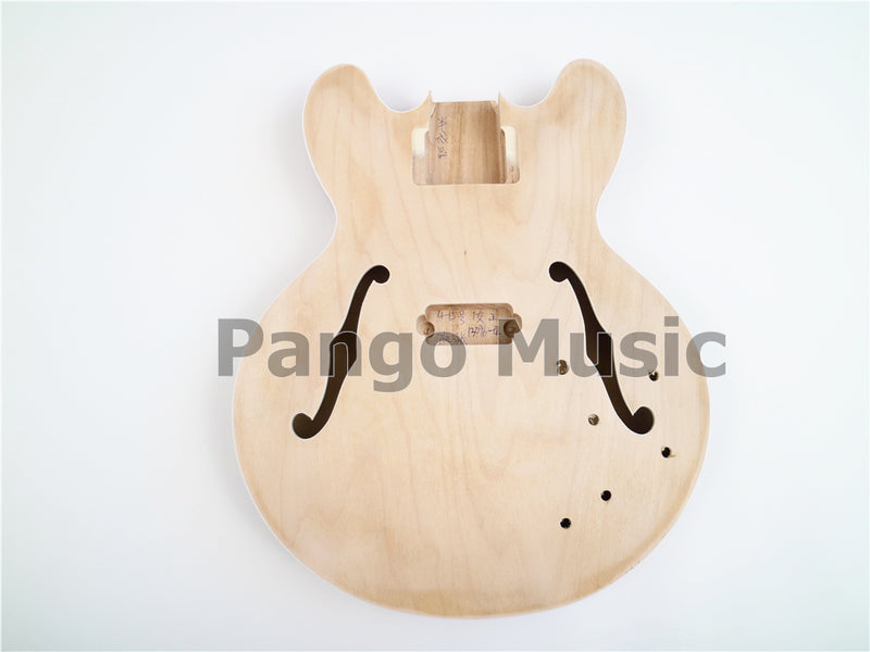 4-String Semi-hollow Body DIY Electric Bass Guitar Kit (PES335-60)