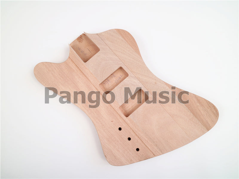 4-String Left-Handed Firebird Style DIY Electric Bass Guitar Kit (PFB-187)