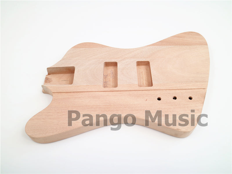 4-String Left-Handed Firebird Style DIY Electric Bass Guitar Kit (PFB-187)