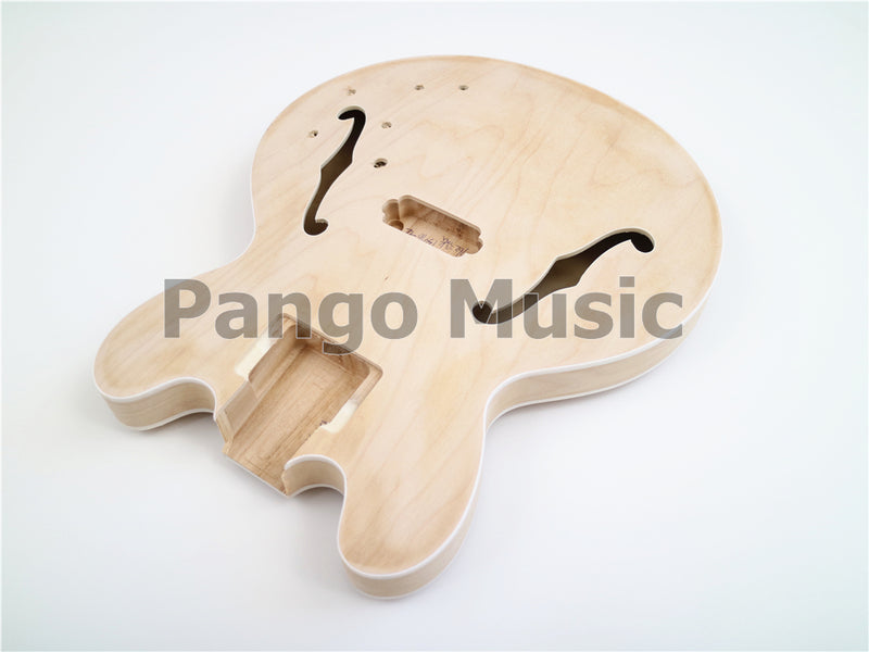 4-String Semi-hollow Body DIY Electric Bass Guitar Kit (PES335-60)