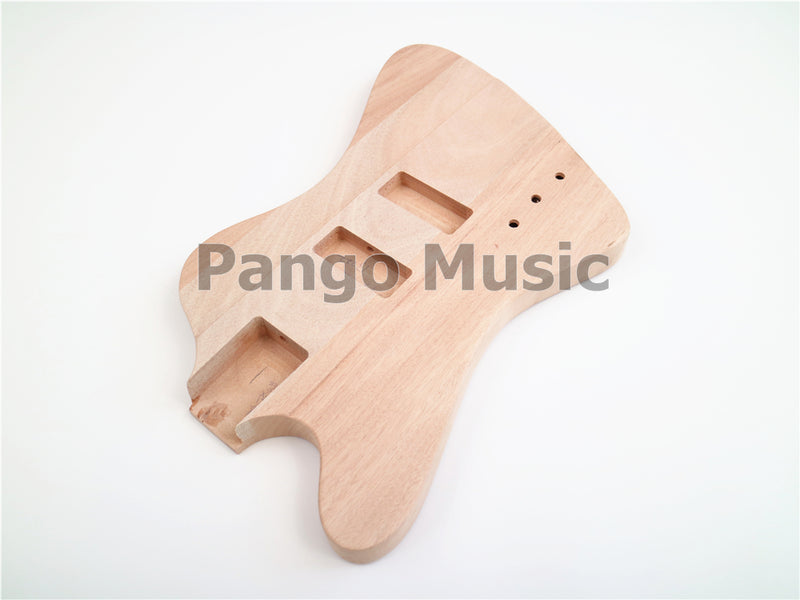 4-String Left-Handed Firebird Style DIY Electric Bass Guitar Kit (PFB-187)