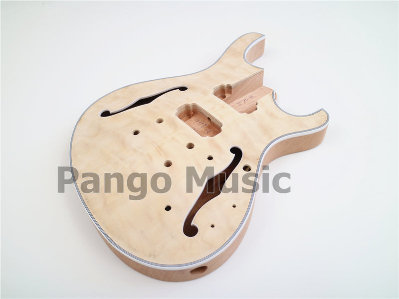 Semi-Hollow Body DIY Electric Guitar Kit (PJS-13100)