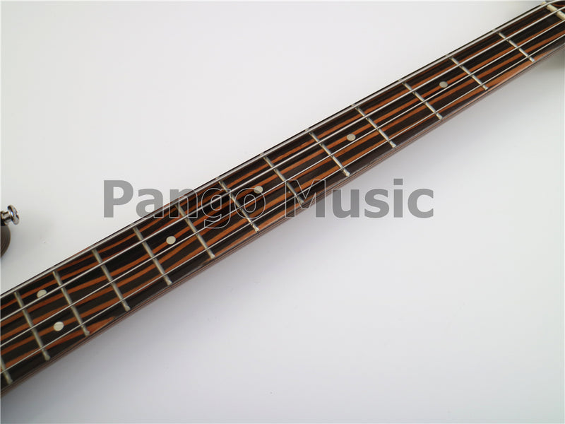 PANGO Music 4 Strings All Zebrawood Electric Bass Guitar (PJB-357)