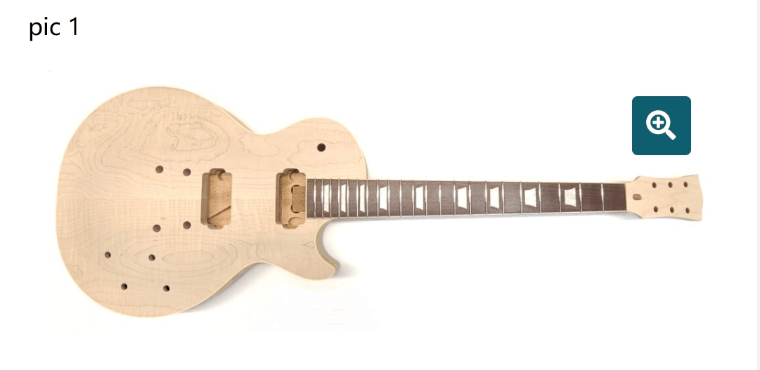 LP Style Custom Design DIY Electric Guitar Kit (2024-02-01)