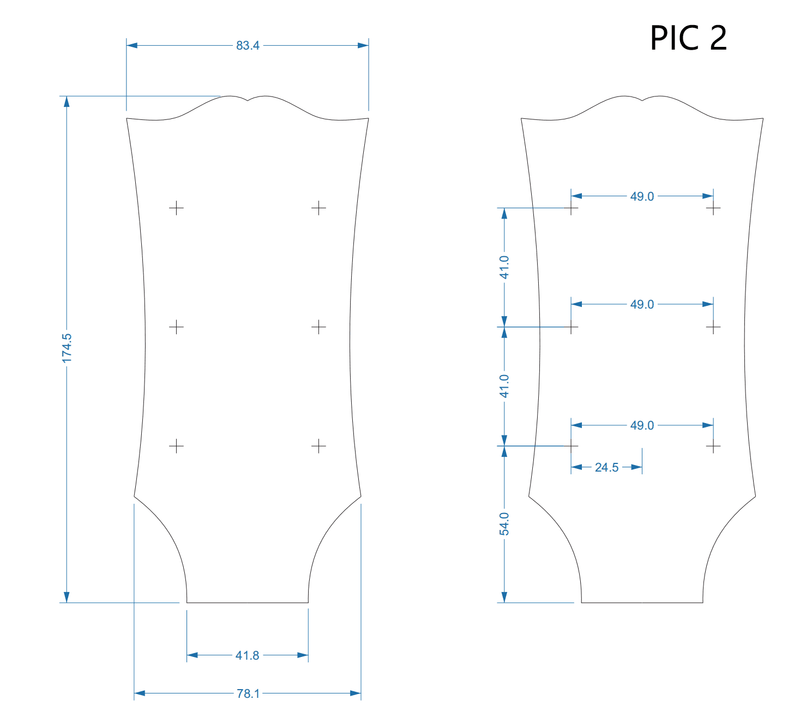 Custom Design Electric Guitar Neck (2024-01-18)