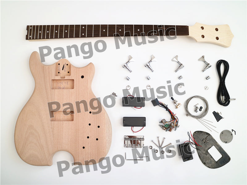 4-String DIY Electric Bass Guitar Kit (PTM-103-02)