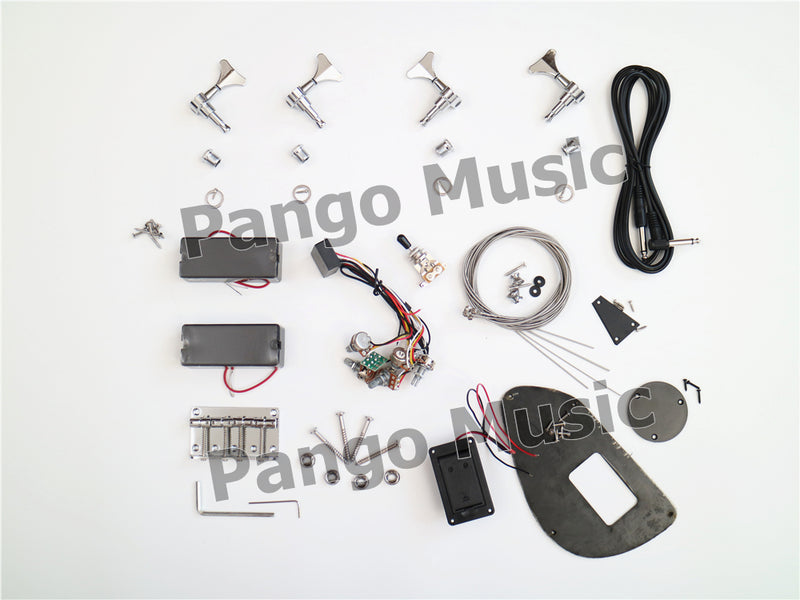 4-String DIY Electric Bass Guitar Kit (PTM-103-02)